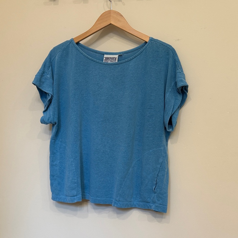 Jungmaven Blue Taos Tee